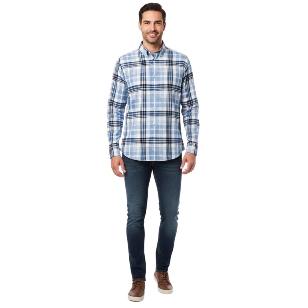 Michael Kors Casual Button Down Slim Fit Men’s Shirt